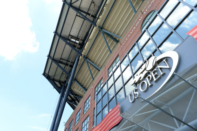 Exterior of Arthur Ashe Stadium Photo Credit Jennifer Pottheiser