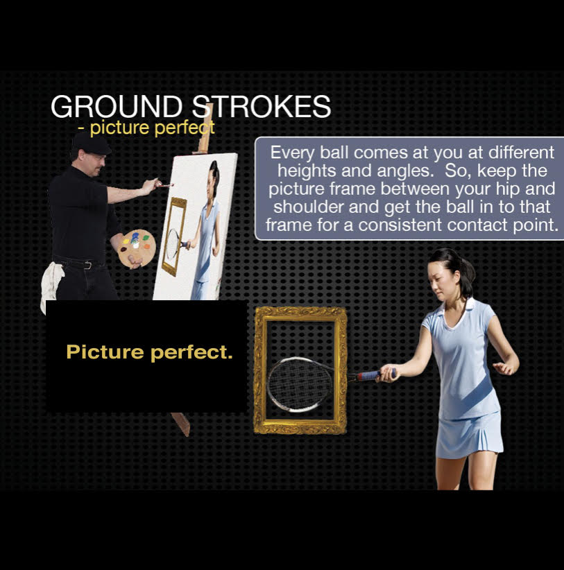 ground strokes