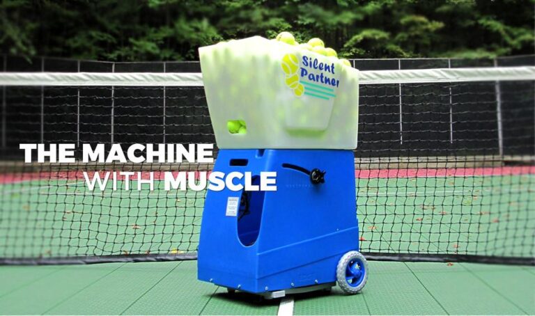 Silent Partner Tennis Ball Machines: The Machine With Muscle