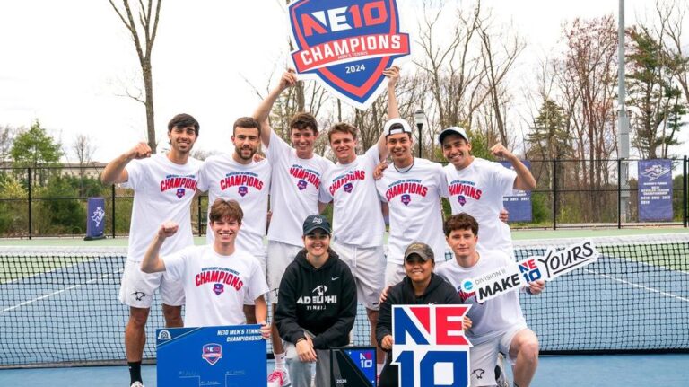 Adelphi Men Win First Ever NE-10 Tournament