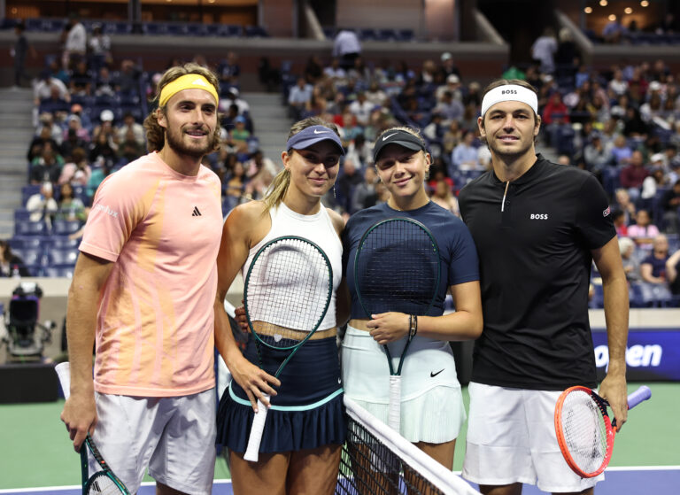 Badosa, Tsitsipas Win Mixed Madness On One Of The “Coolest Date Nights”