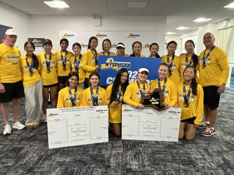 Syosset Defeats Horace Greeley To Win First Girls Tennis State Title In Program History