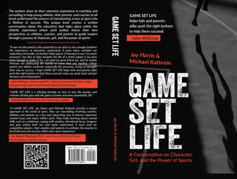 Literary Corner: Game Set Life: A Conversation on Character, Grit, and the Power of Sports