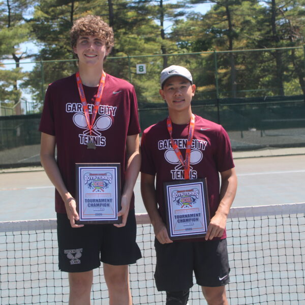 Garden City’s Bravo, Wiese Capture Second Straight Nassau County Doubles Title