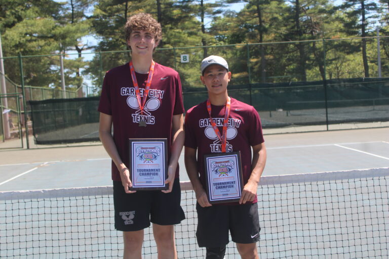Garden City’s Bravo, Wiese Capture Second Straight Nassau County Doubles Title