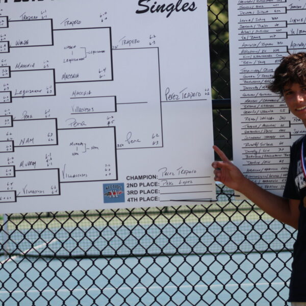 Ross School’s Perez Trapero Wins Suffolk County Singles Title
