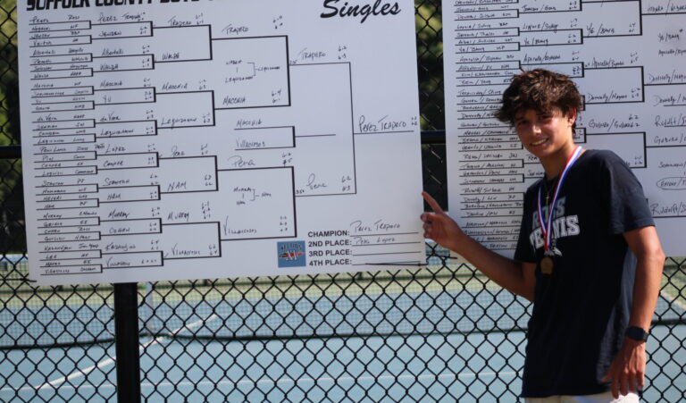 Ross School’s Perez Trapero Wins Suffolk County Singles Title